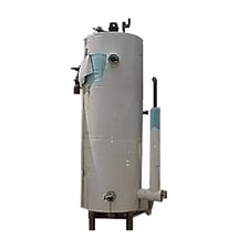 400 gallon Jordan Equipment Sales VI36-108, Vertical Ammonia Receiver, 36" diameter x 88" L tank, 768 SCFM