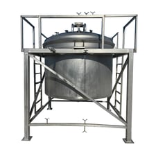 1500 gallon DCI Inc, Stainless Steel Mixing Tank