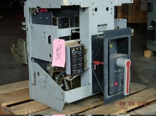 3200 Amps, General Electric, AKR-7D-75, electrically operated, drawout, switchgear