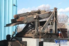 Cauffiel, peeler table, 36" strip width, 20" peeler blade stroke, no hydraulic system, #66174