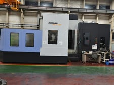 Daewoo Doosan #HM-1250, 60 automatic tool changer, 82.7" X, 59.1" Y, 59.1" Z, 6000 RPM, #50, 35 HP, Fanuc