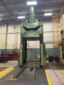 224 Ton, Reis #TUS-180 OK-200, 106" stroke, 118" daylight, 71" x 98" table, 1994