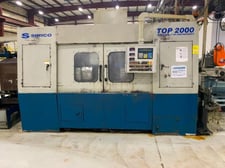 Sinico Sin-O-Matic #TOP2000, twin spindle CNC cutting machine