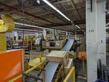 Feed-Lease / PA/ Beckwood hydraulic blanking line, uncoiler, straightener, feeder, 200 ton press