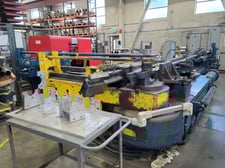8" (200mm) Pines #6, horizontal heavy duty tube bender, mandrel, pressure die assist