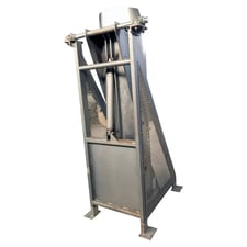 Barrel Dumper, S.S. with Mild Steel Frame, Hydraulic w/ 230/460V, Approx. 8' High Dump