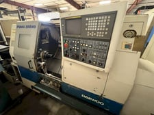 Daewoo Doosan Puma #200MSA, turning center, 20" swing, Fanuc 18-T, S/N 20MS0001