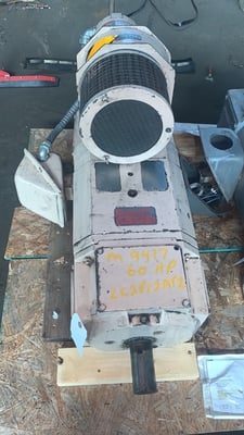 60 HP 1750/2100 RPM Reliance, Frame LC2512AT, Blower Vent, 500 VA, 300 VF