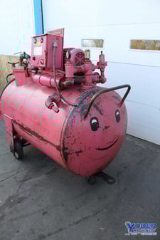 Cincinnati Milacron #250F, sump sucker, 250 gallon, suction hose, 5 HP, portable, #71714