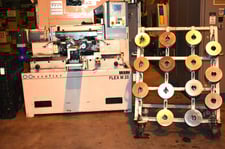 Escofier #Flex-M20-E, CNC horizontal thrufeed/infeed thread roller, 20 ton, extra threading dies, 2012