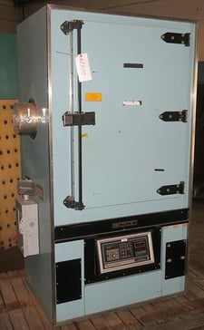 25" width x 38" H x 20" L Blue M #MP-336C-1, cabinet oven, electric, 650°F, single door