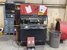 50 Ton, Amada #FBD-5012E, Press Brake, 4' overall, Back Gauge, 1986