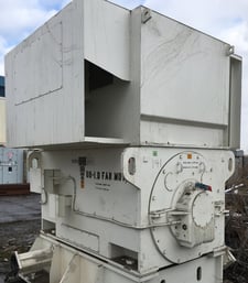 3000 HP 900 RPM Hitachi, Frame 560LM, weather protected enclosure type 2,1.0SF, continuous duty, unused