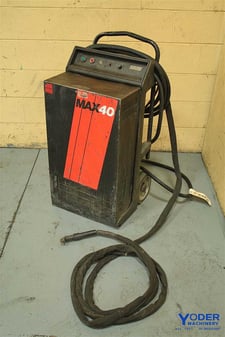 Hypertherm #057046 Max-40, plasma cutting, 32/16 amps, 50% duty cycle, s/n 60-1139, #54925