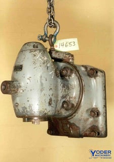 Kearney & Trecker, swivel right angle milling head, 12" throat, serial #16-5731, #14653