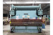 350 Ton, Cincinnati #350CB, 12' overall, 126" between housing, 10" stroke, 18" DL, 2-Axis Autogauge 2000 Back