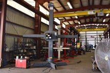 12' x 12' Preston-Eastin #MA1212HD, welding manipulator, free-standing X-base, hand pendant controller