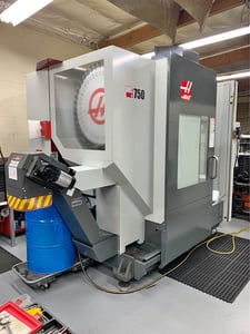 Haas #UMC-750, 5-Axis CNC vertical machining center, 30" X, 20" Y, 20" Z, 8100 RPM, CT40,30 HP, like new, 2018