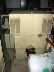 1250 HP 594 RPM Teco Westinghouse, Frame 7112, weather protected enclosure type 2, PAM, 4160 Volts