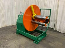 6000 lb. American Steel Line #1000, coil reel, 32" mandrel length, 16"-26" ID, 2 keepers, #76834