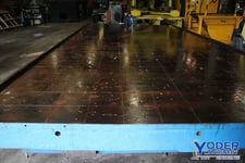 100" x 240" x 7" Portage layout plate, grid lines, #74115