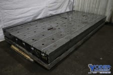 156" x 72" x 15", T-slotted floor plate, #76139