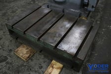 27-3/4" x 16" x 6-3/4", T-slotted plate, 5 T-slots, #15494