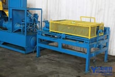 Roberts #100, push pointer, 3" cap., 4 station rotary clamp blocks, 20 HP, #54535