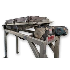 30" x 60" Rotex #201-PS-SS/SS, Stainless Steel Pellet Screener, 1 Deck, 1.5 HP, 1730 RPM
