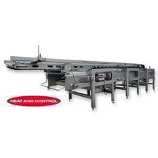 58" wide, Heat and Control, Inc. #CV-BT-ACCUM, Minuteman Accumulation Conveyor, 36" width x 29'-6" L Top