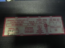 1500 VA, Dongan 50-1500-053, dongan, Temp. Rise 115°C, 1 year warranty