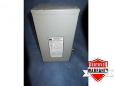 1.5 KVA 240/480 Primary, 120/240 Secondary, Hevi-Duty HS1F1 5AS, 1 phase transformer, 1 yr warranty