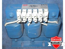18 Amps, MTE RL-01803, 2.5mH 18A Line Reactor, 1 year warranty