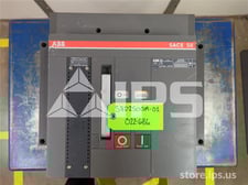 Image for 2500 Amps ABB Sace Isomax S8d Eo/bi 120 Volts AC Control, 24 Volts DC Shunt Trip
