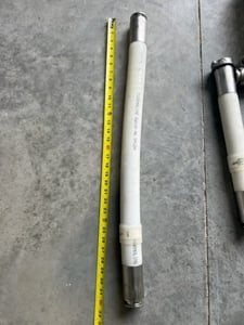 32" Pharmaline, Braided Reinforced Transfer Hose, 1.5" Sanitary Fittings