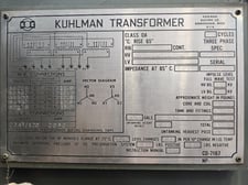 750 KVA 34500GY/19920 Primary, 208Y/120 Secondary, 3 phase, Padmount Transformer