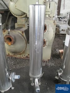 9" x 48" U.S. Motors Filter Cartridge Filter, Stainless Steel,, 120 psig, Stock 44034
