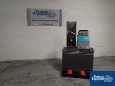 15 Ton, Carver #3888, hydraulic press, 6" x 6" platen, heated platens with temperature contoller, press