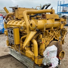 1500 BHP @ 1800 RPM, Caterpillar #3512, Natural Gas Engine (Core), s/n 7NJ01330, Arg 4P-8328