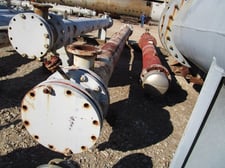 375 sq.ft. Gaspar, 14" diameter x 20' 0" F/F, Carbon Steel Shell, FV/123 psi @ 350 deg. F., Hastelloy shell