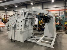 10000 lb. CWP #5R-42/42D11, coil reel & straightener, 42" W x .062" stock, 72" OD, 17.5"-22.5" ID, forward &