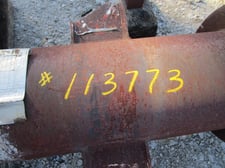 133 sq.ft., 150 psi shell, Rubicon, vertical exchanger, 50 psi tube, 14" diameter x 6' 0" F/F, 366 deg. F.