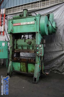 Image for 100 Ton, Niagara #SA2-100-48-30, straight side double crank press, 6" stroke, 22-1/2" Shut Height, air clutch, 40-120 SPM, #74110