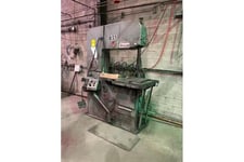 36" x 24" DoAll #3624-3, vertical bandsaw, 3 wheel, blade welder, variable speed