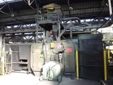 Gutmann, pipe shotblasting machine, semi automatic continous flow or seperate loading, 2013