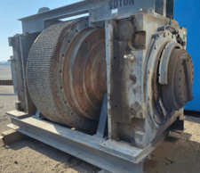 Polysius #20/10-5, high pressure grinding roll, (2) 500 HP motors with reducers, 450 TPH