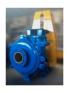 Equivalent in Performance with Type AH Horizontal Slurry Pumps, cetrifugal seal, cast casings & pedestal base