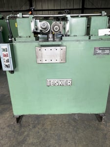 Tesker #30, thread roller, 5/8" max diameter, 3" die face width, vari-speed, thru feed only, 1986