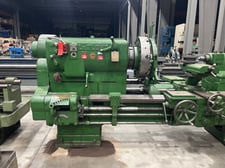 45" x 150" LeBlond lathe, 2-1/4" spindle bore, (16) spindle feeds 6.5-400 RPM, #14924C