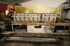 10 Stand, Rafter Equipment lockformer, 1-7/8" roll shaft diameter, 8" roll space, 15 HP, #10865A